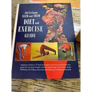 Vtg JJack La Lanne's Slim and Trim Diet and Exercise Guide,